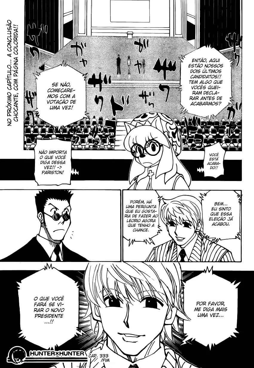 HUNTER x HUNTER — Cap. 333, pág. 18