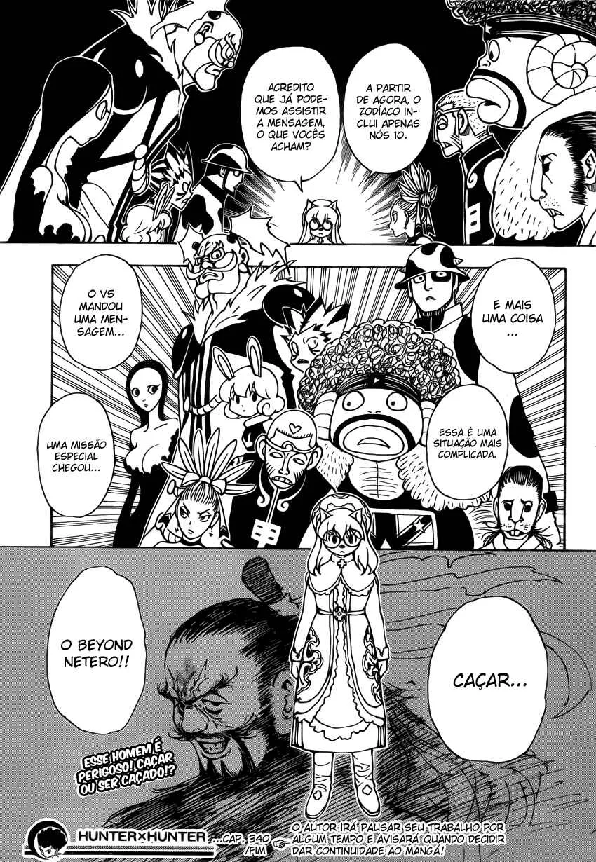 HUNTER x HUNTER — Cap. 340, pág. 18