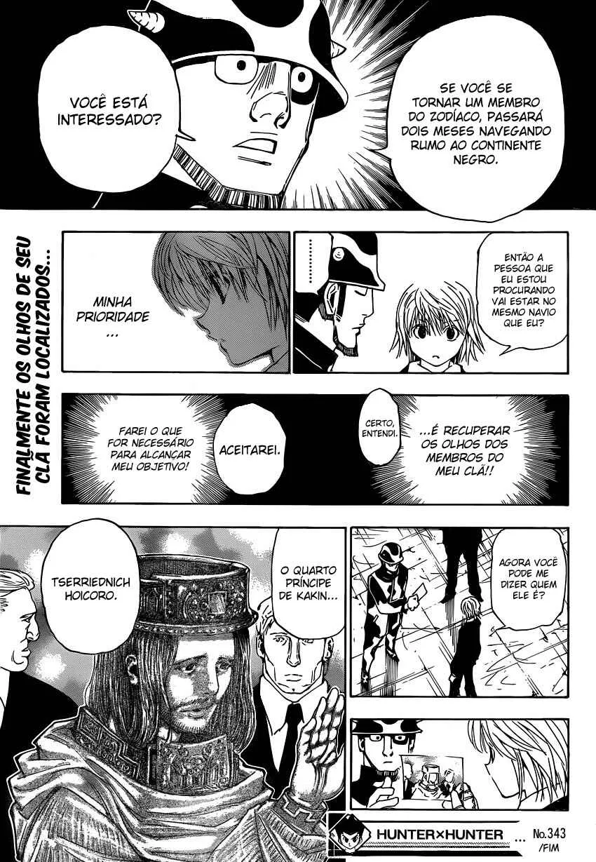 HUNTER x HUNTER — Cap. 343, pág. 20