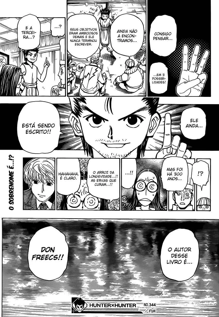 HUNTER x HUNTER — Cap. 344, pág. 18