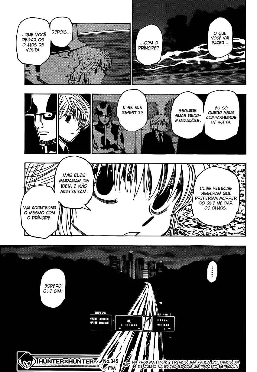 HUNTER x HUNTER — Cap. 345, pág. 20