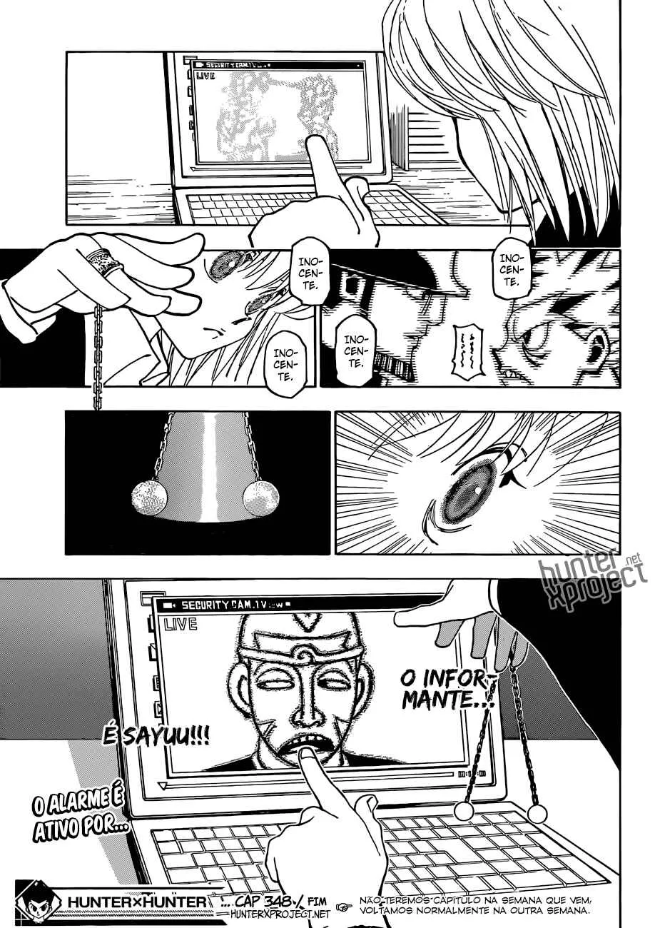 HUNTER x HUNTER — Cap. 348, pág. 20