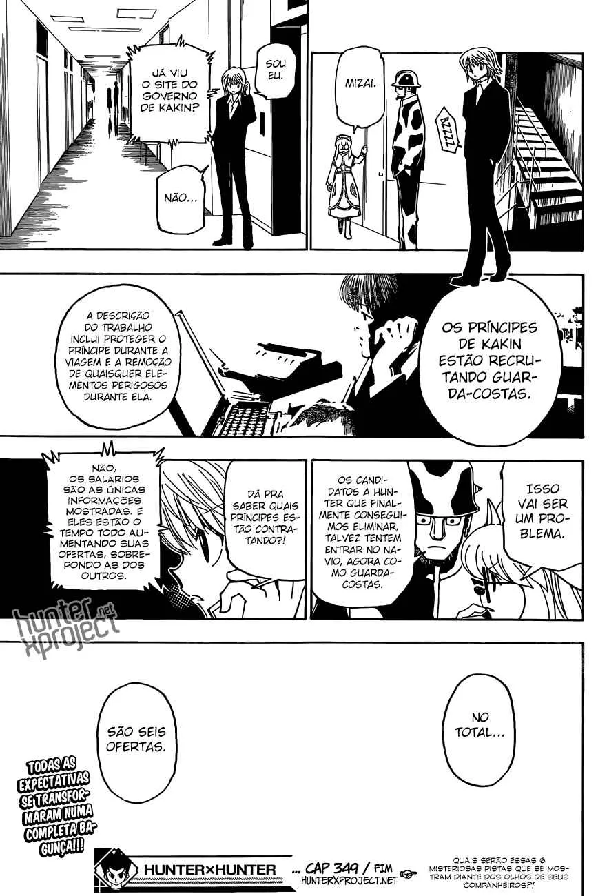 HUNTER x HUNTER — Cap. 349, pág. 19