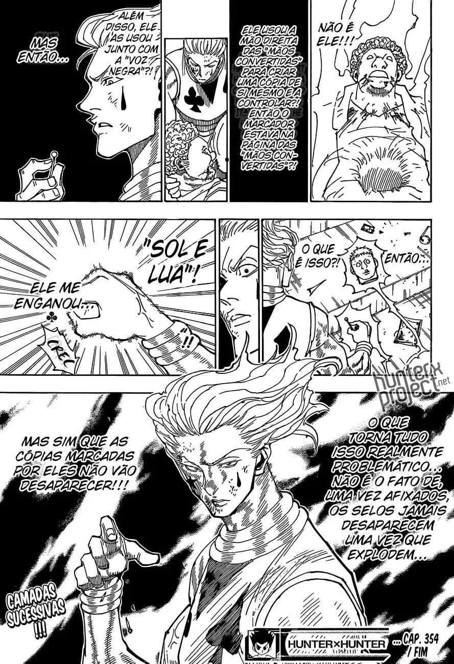 HUNTER x HUNTER — Cap. 354, pág. 20