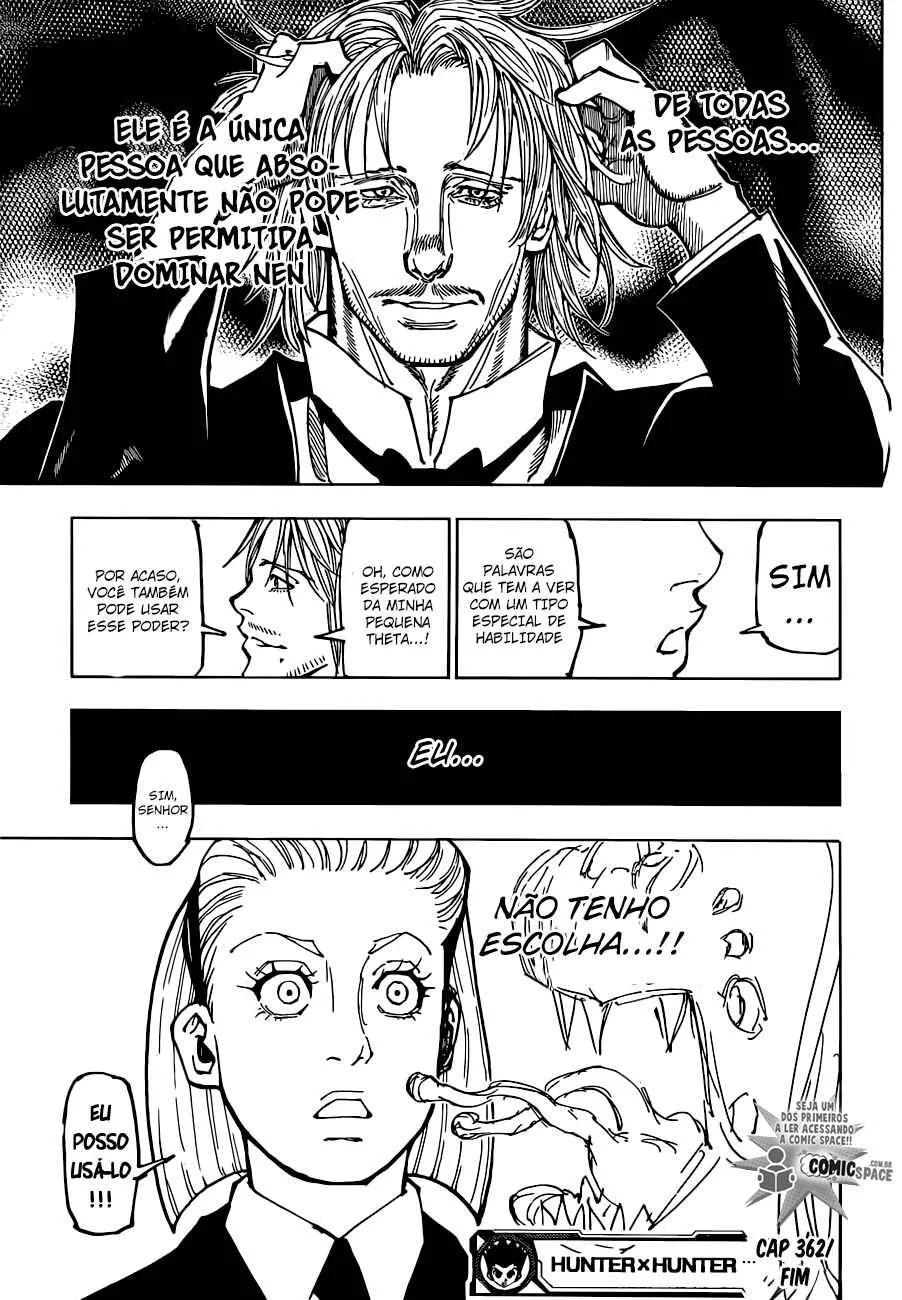 HUNTER x HUNTER — Cap. 362, pág. 20