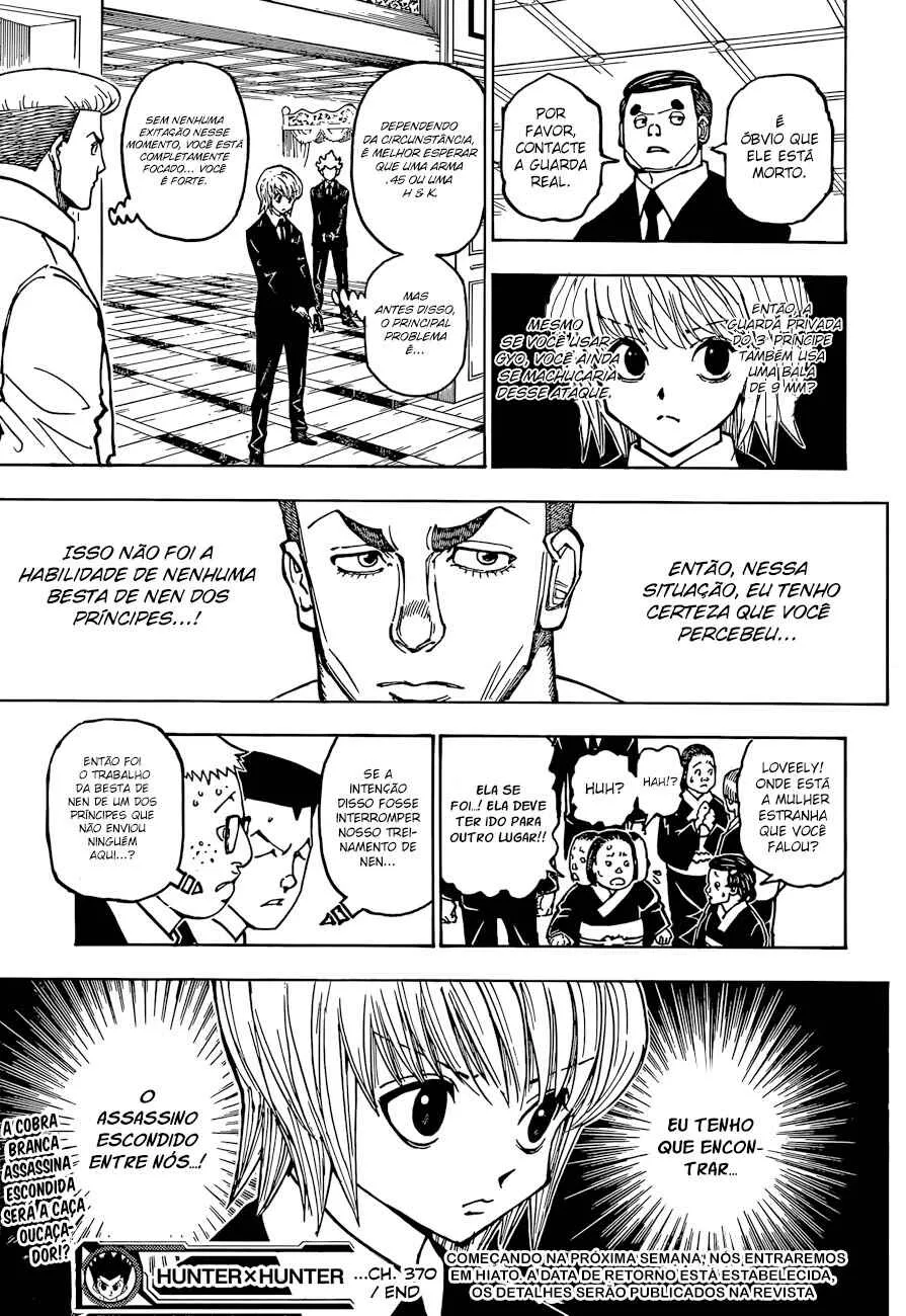 HUNTER x HUNTER — Cap. 370, pág. 19