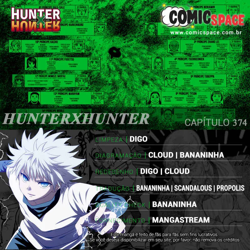 HUNTER x HUNTER — Cap. 374, pág. 3