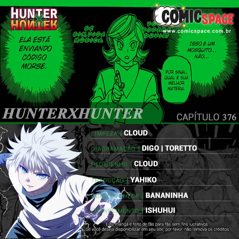 HUNTER x HUNTER — Cap. 376, pág. 3