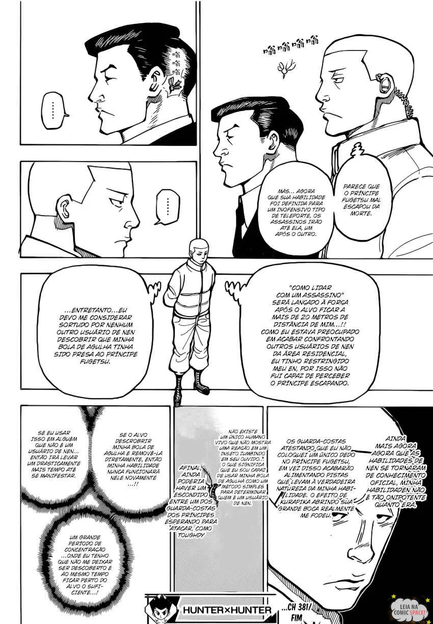 HUNTER x HUNTER — Cap. 381, pág. 18