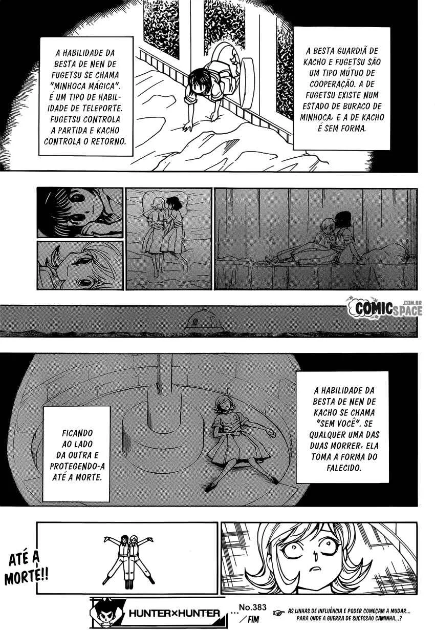 HUNTER x HUNTER — Cap. 383, pág. 20