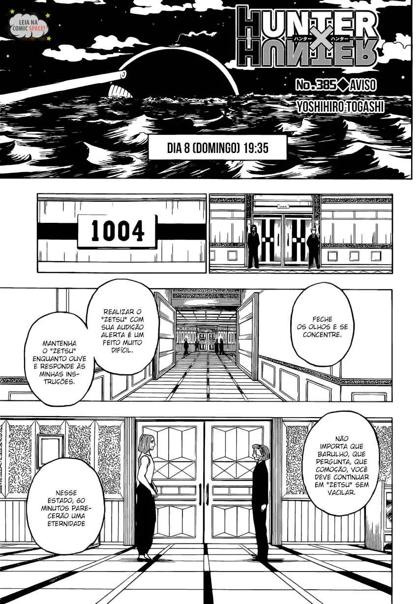 HUNTER x HUNTER — Cap. 385, pág. 22