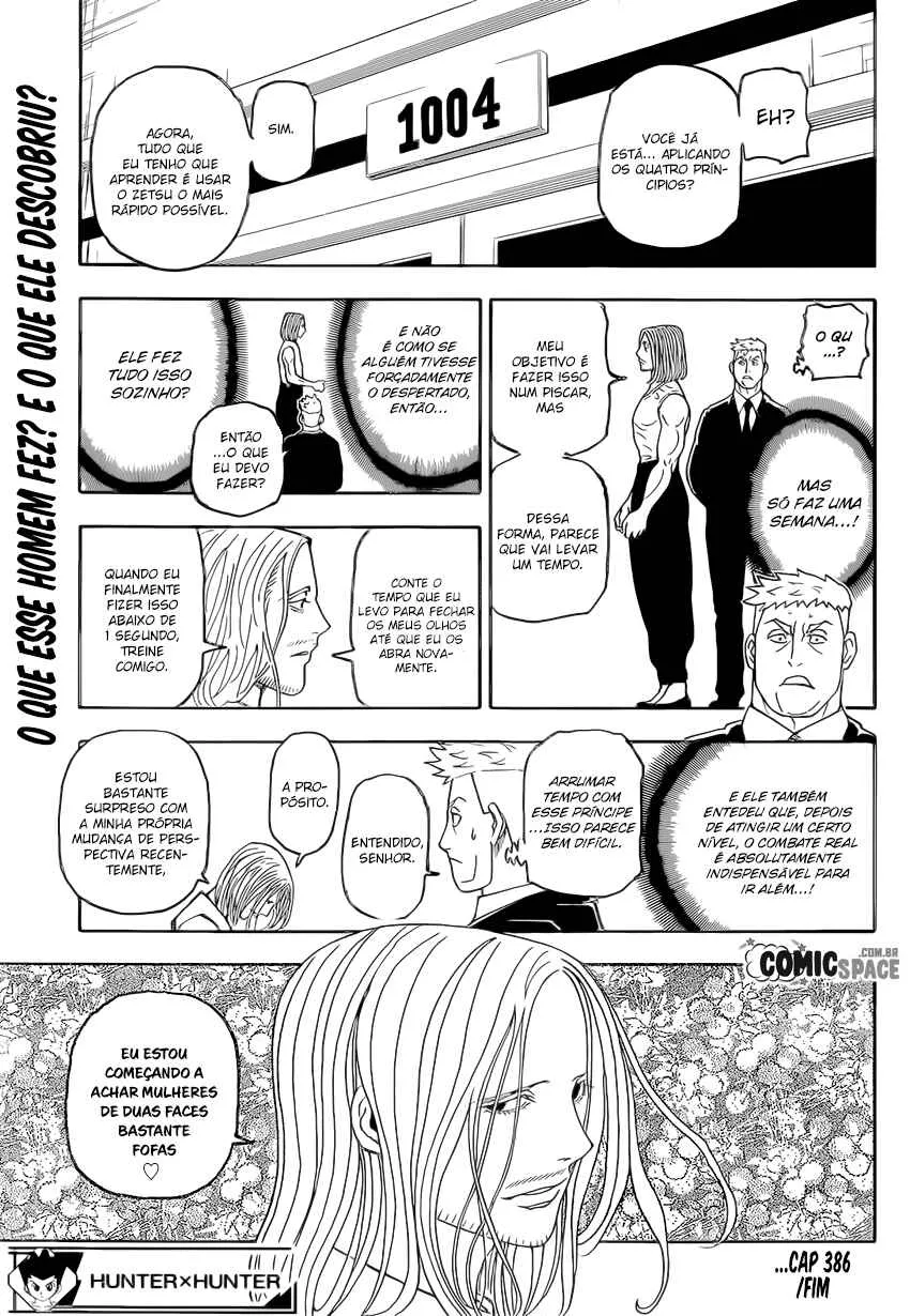 HUNTER x HUNTER — Cap. 386, pág. 21