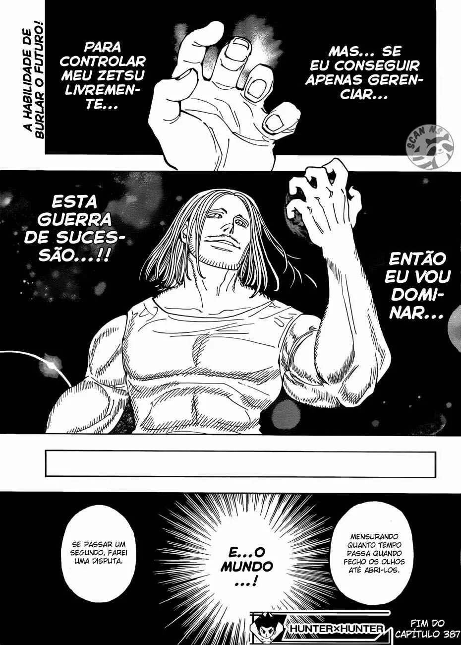 HUNTER x HUNTER — Cap. 387, pág. 19