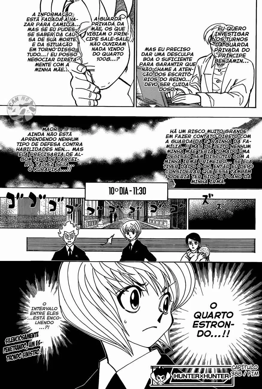 HUNTER x HUNTER — Cap. 388, pág. 19