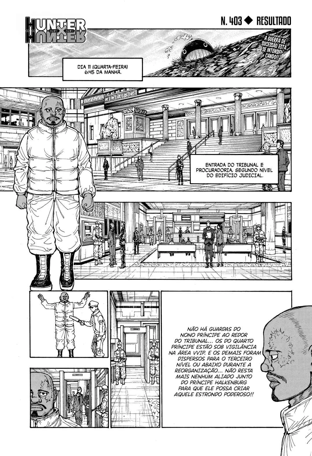 HUNTER x HUNTER — Cap. 403, pág. 3