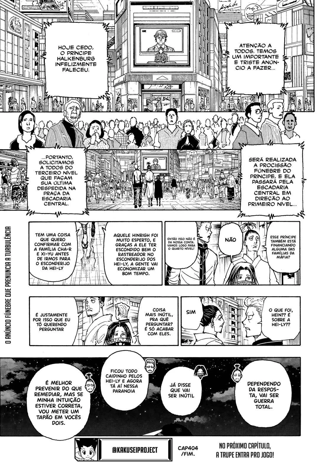 HUNTER x HUNTER — Cap. 404, pág. 20
