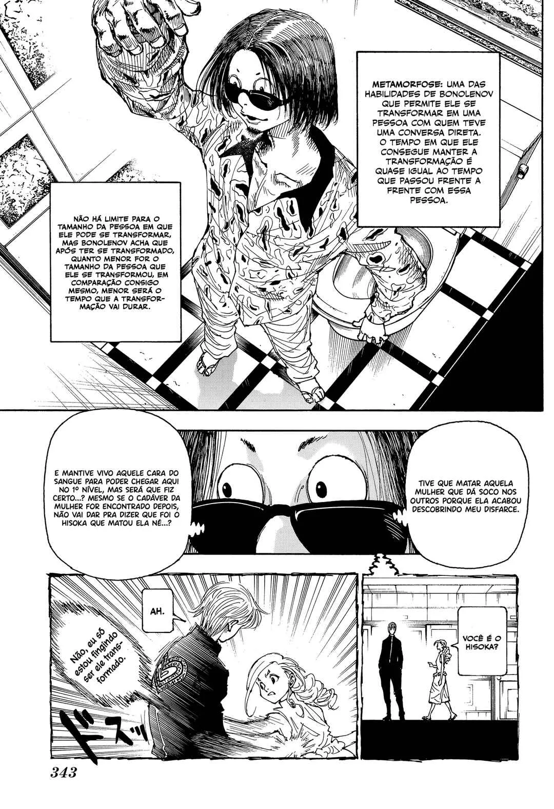 HUNTER x HUNTER — Cap. 405, pág. 8