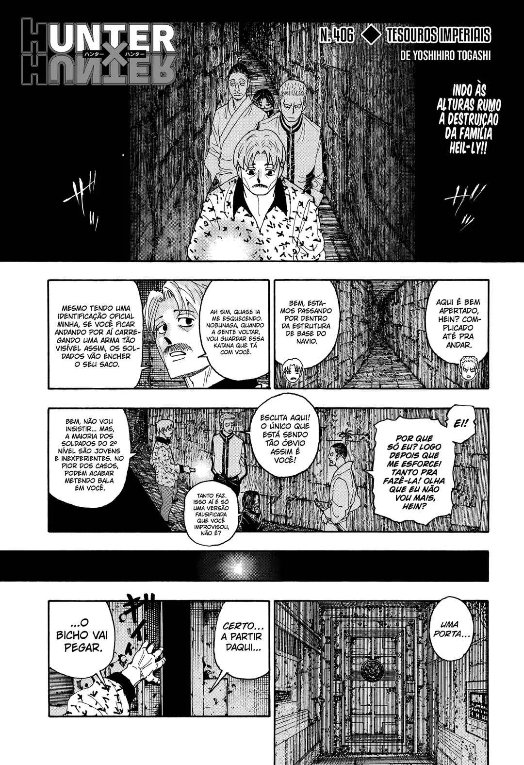HUNTER x HUNTER — Cap. 406, pág. 3