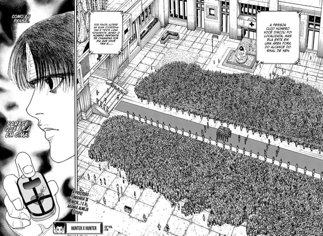 HUNTER x HUNTER — Cap. 406, pág. 19