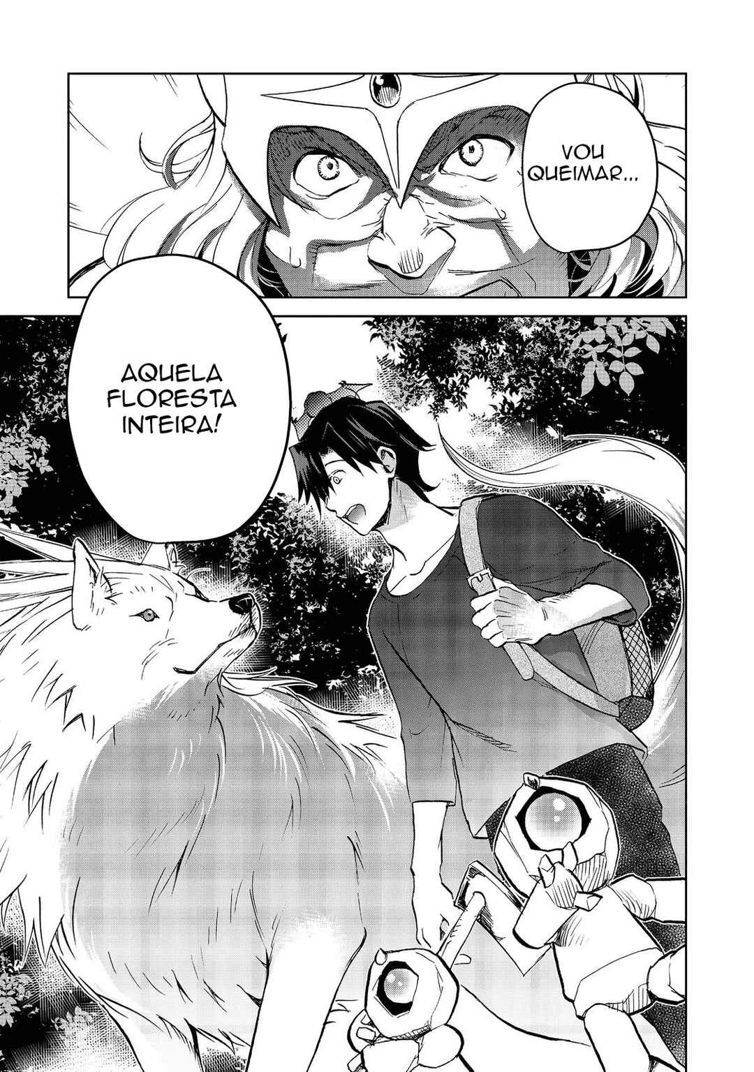 Isekai ni Otosareta… Jouka wa Kihon! — Cap. 14, pág. 30