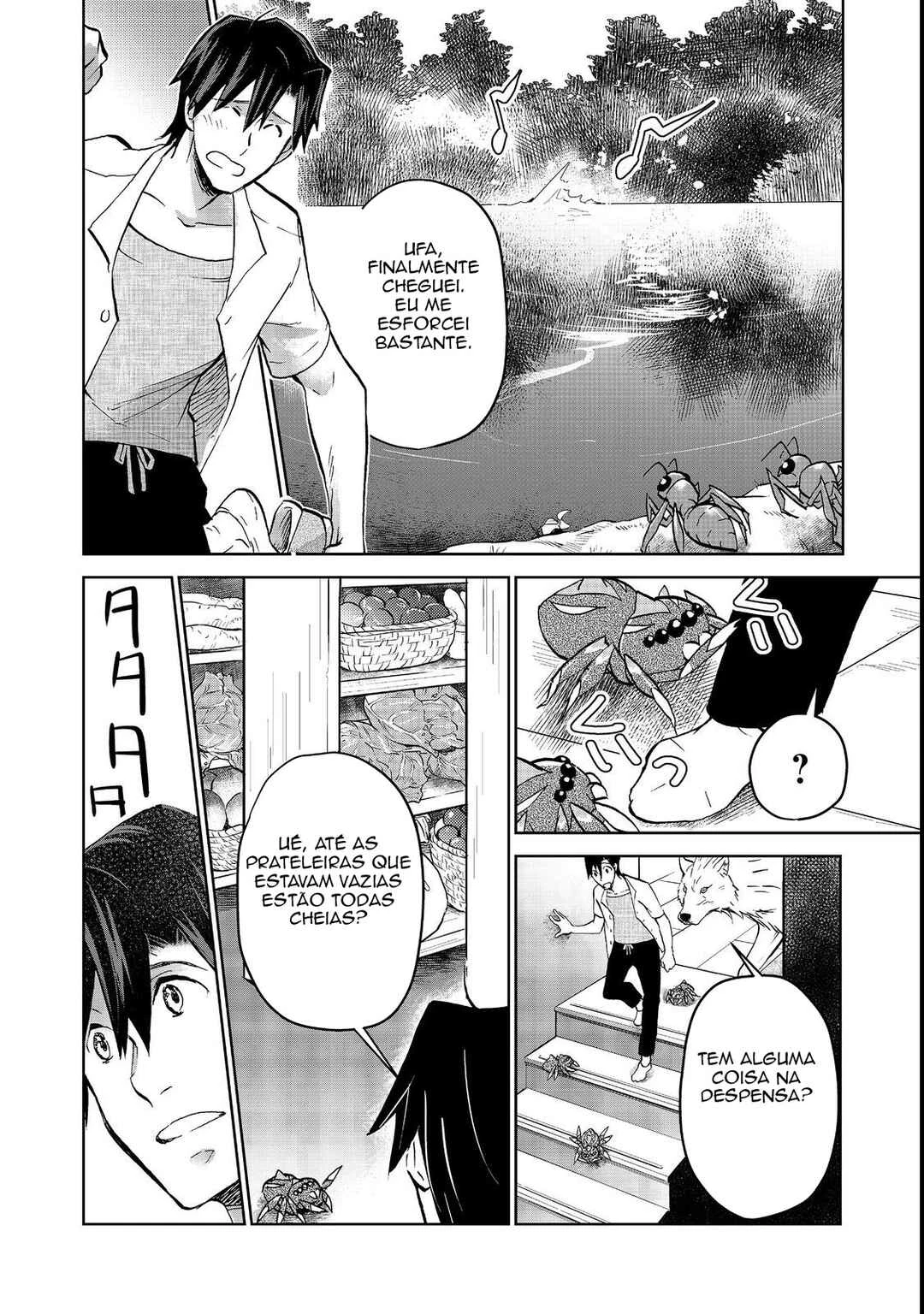 Isekai ni Otosareta… Jouka wa Kihon! — Cap. 16, pág. 4