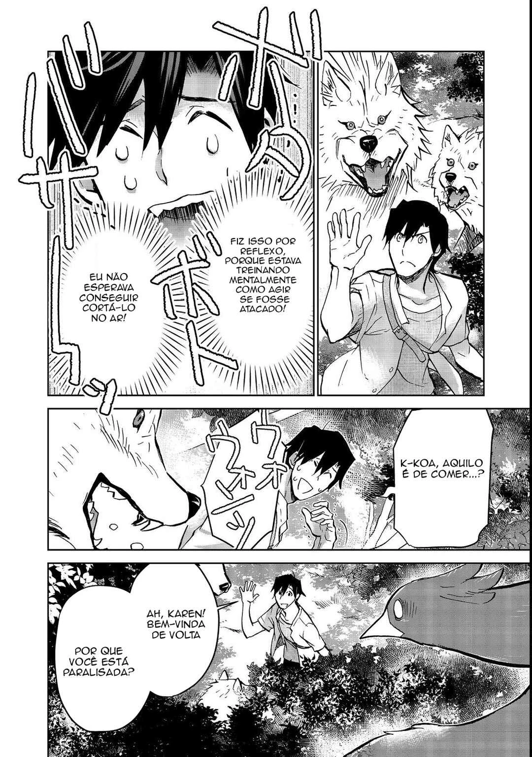 Isekai ni Otosareta… Jouka wa Kihon! — Cap. 16, pág. 12