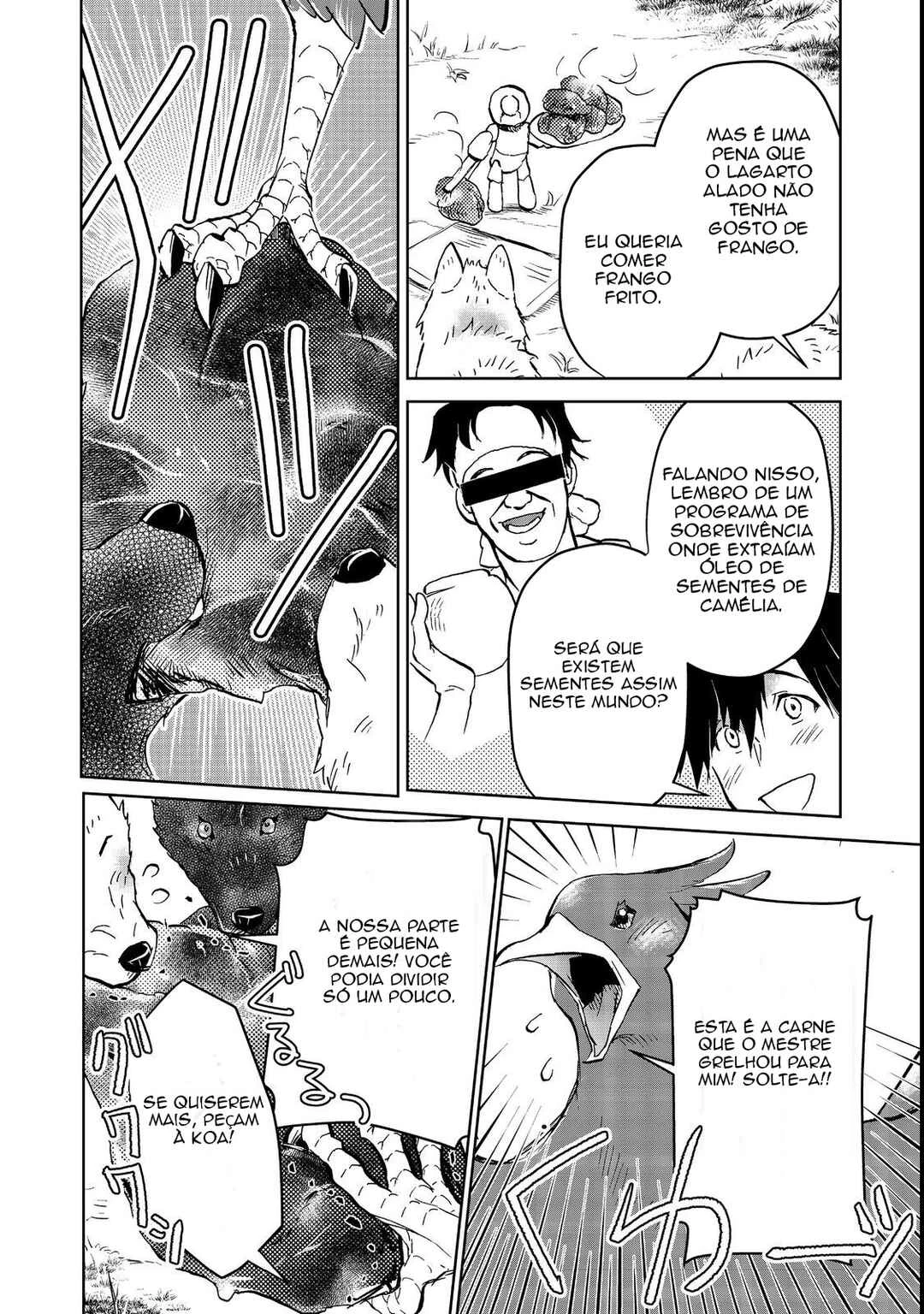 Isekai ni Otosareta… Jouka wa Kihon! — Cap. 16, pág. 22