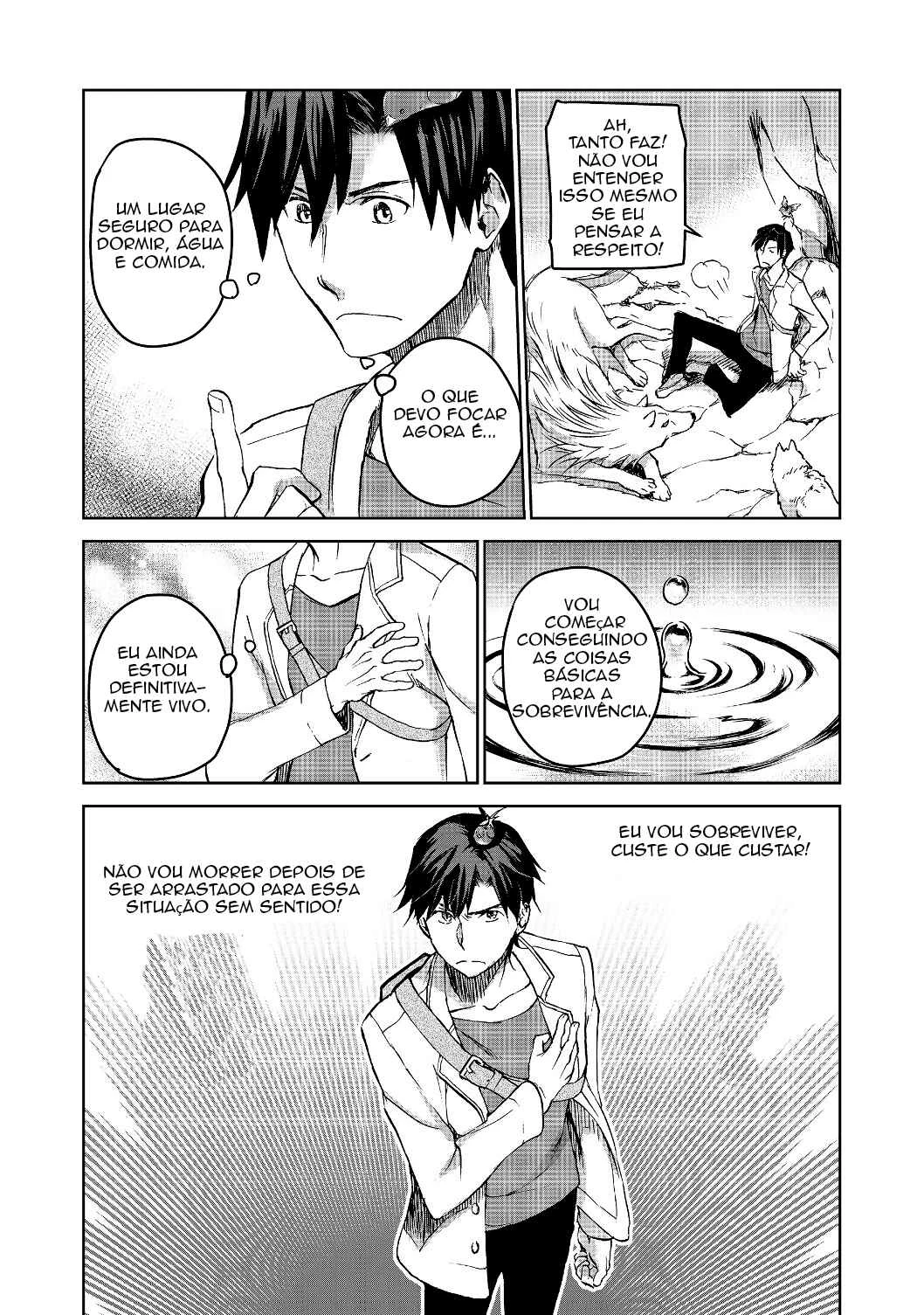 Isekai ni Otosareta… Jouka wa Kihon! — Cap. 3, pág. 5