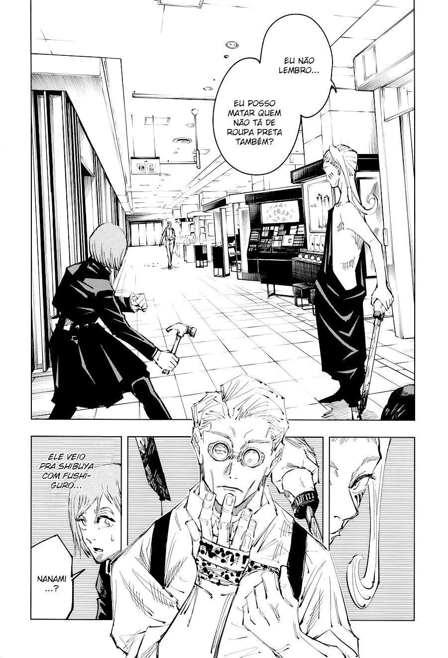 Jujutsu Kaisen — Cap. 100, pág. 3