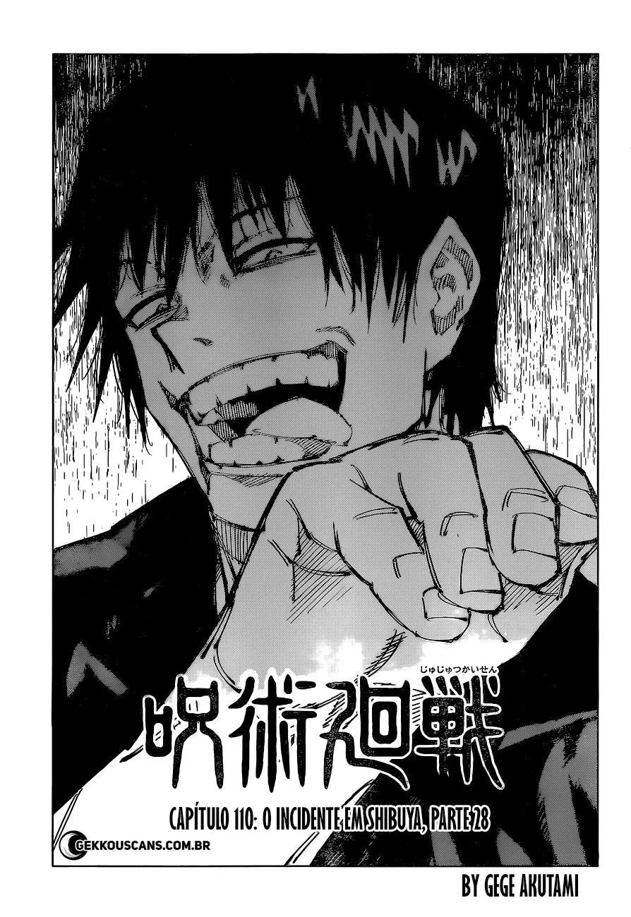 Jujutsu Kaisen — Cap. 110, pág. 3