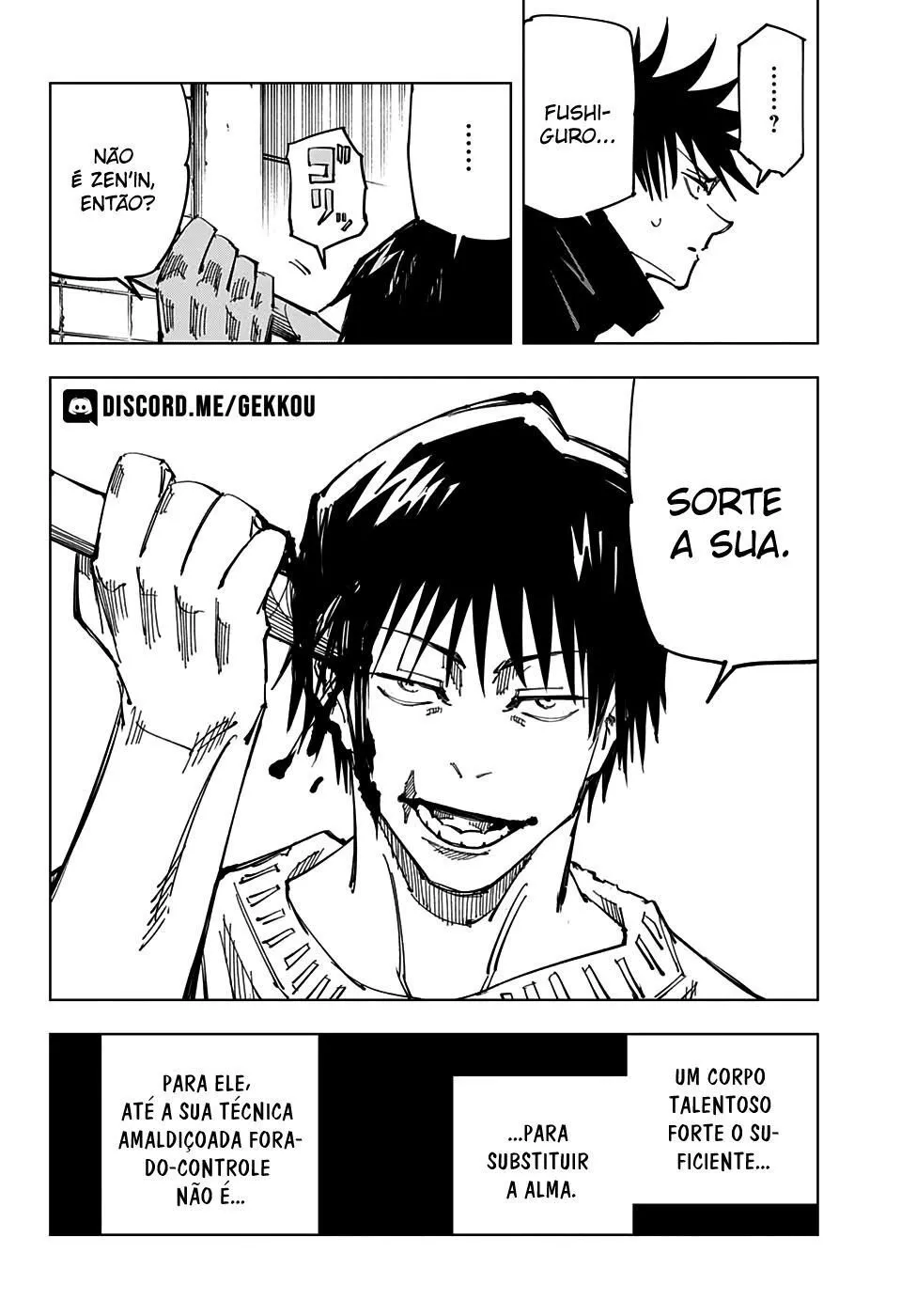 Jujutsu Kaisen — Cap. 113, pág. 20