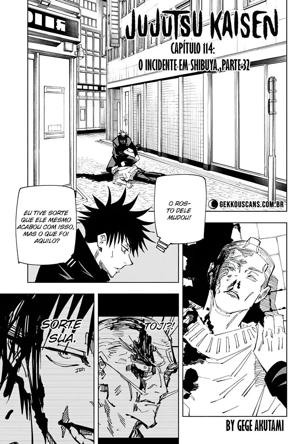 Jujutsu Kaisen — Cap. 114, pág. 3