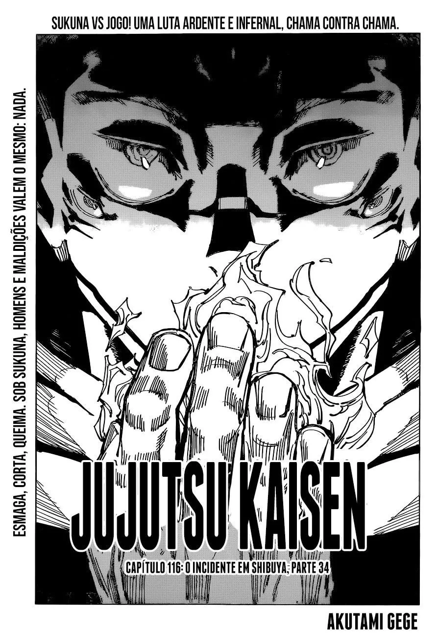 Jujutsu Kaisen — Cap. 116, pág. 3