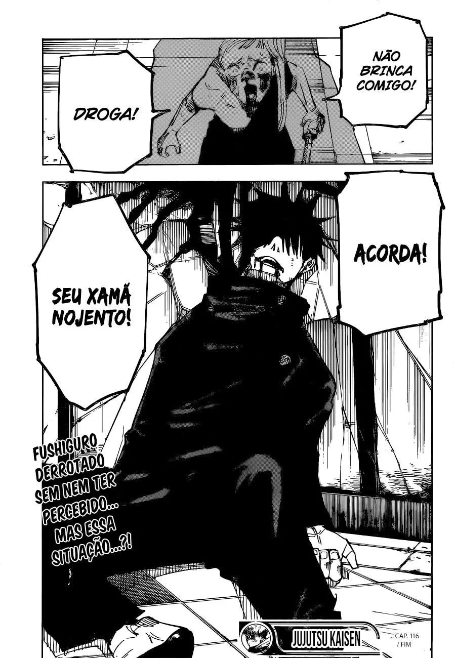 Jujutsu Kaisen — Cap. 116, pág. 18