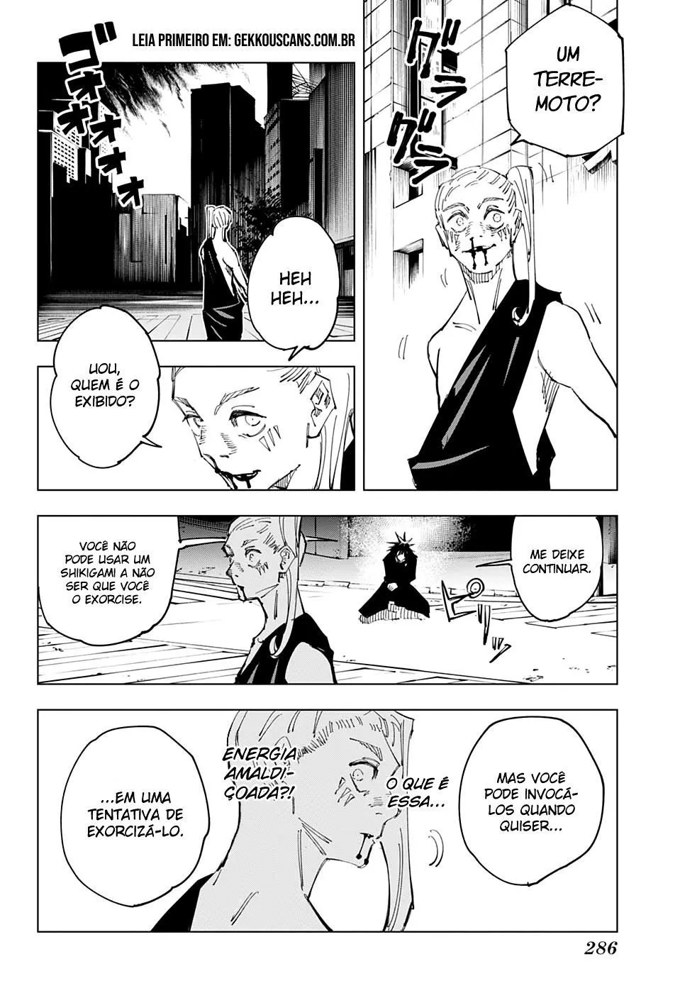 Jujutsu Kaisen — Cap. 117, pág. 9