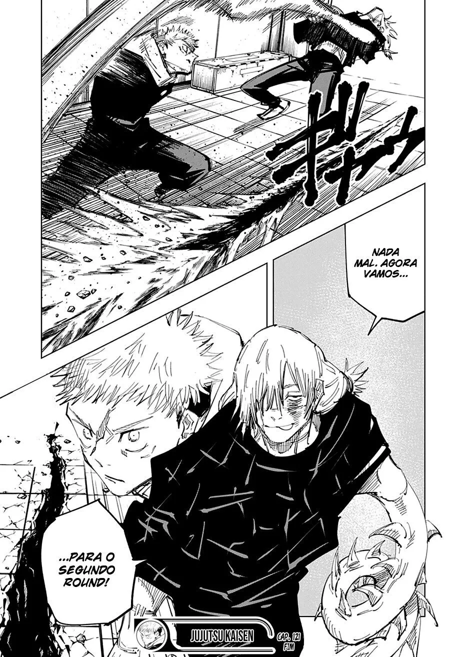 Jujutsu Kaisen — Cap. 121, pág. 19