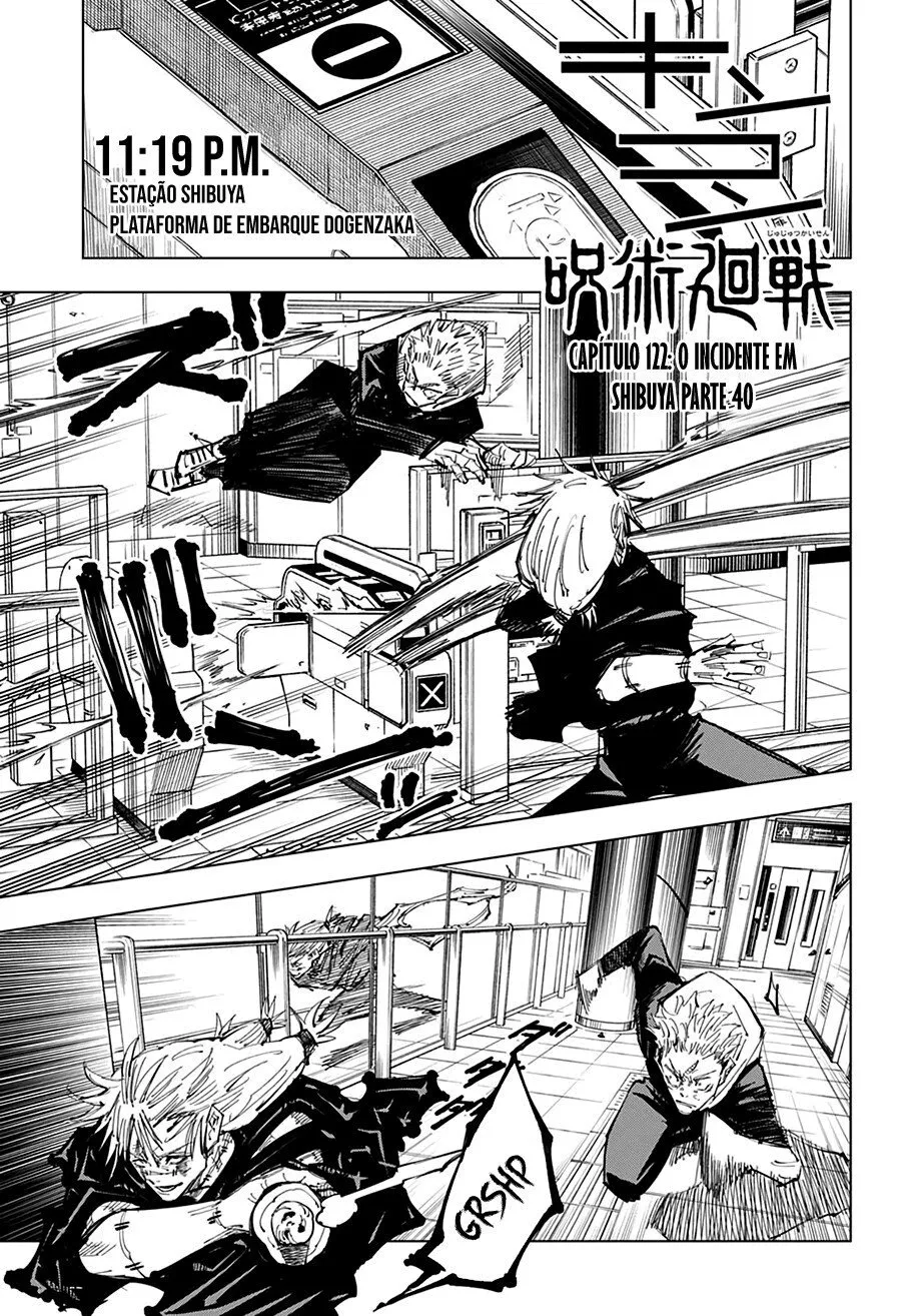 Jujutsu Kaisen — Cap. 122, pág. 3