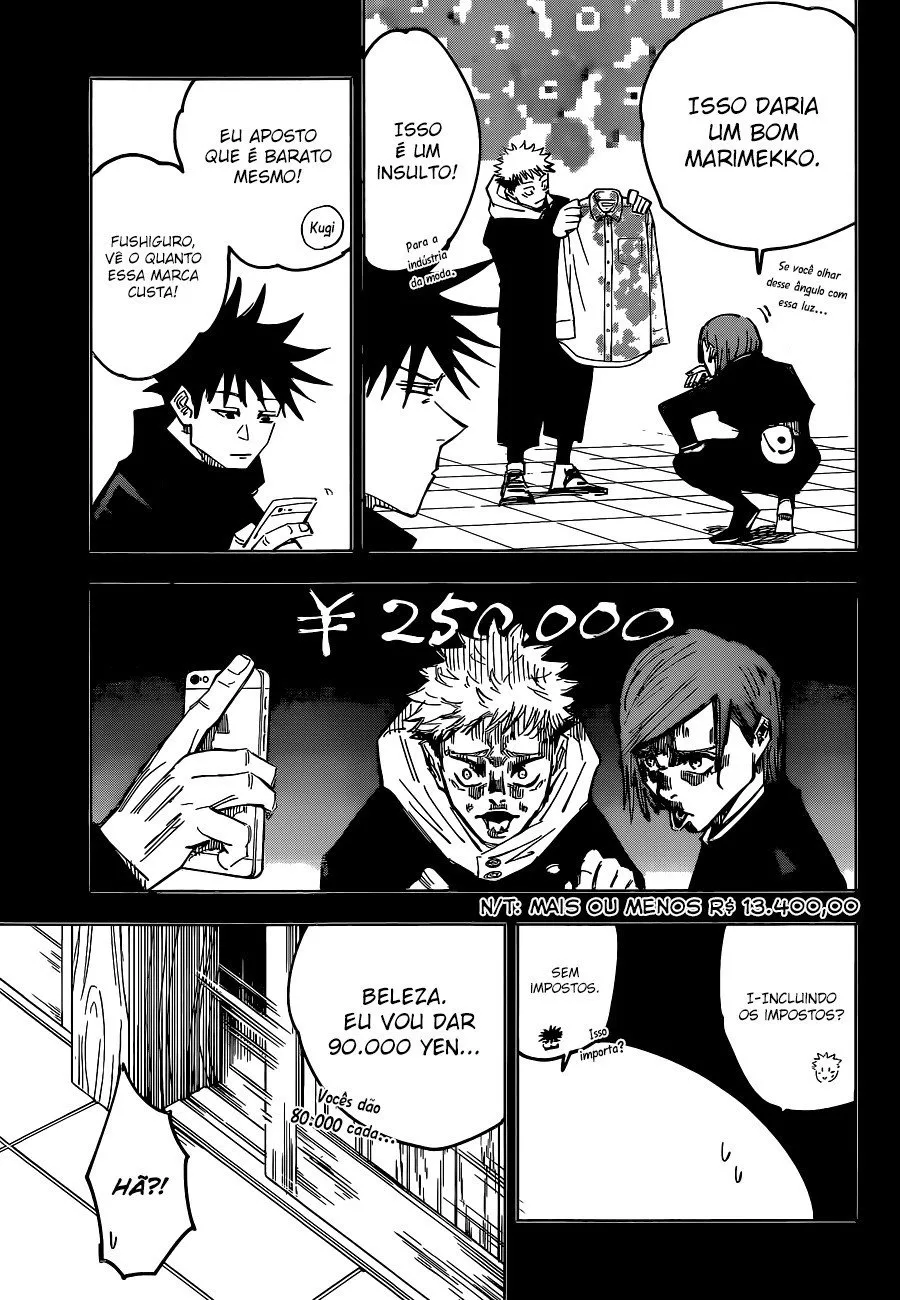 Jujutsu Kaisen — Cap. 126, pág. 4