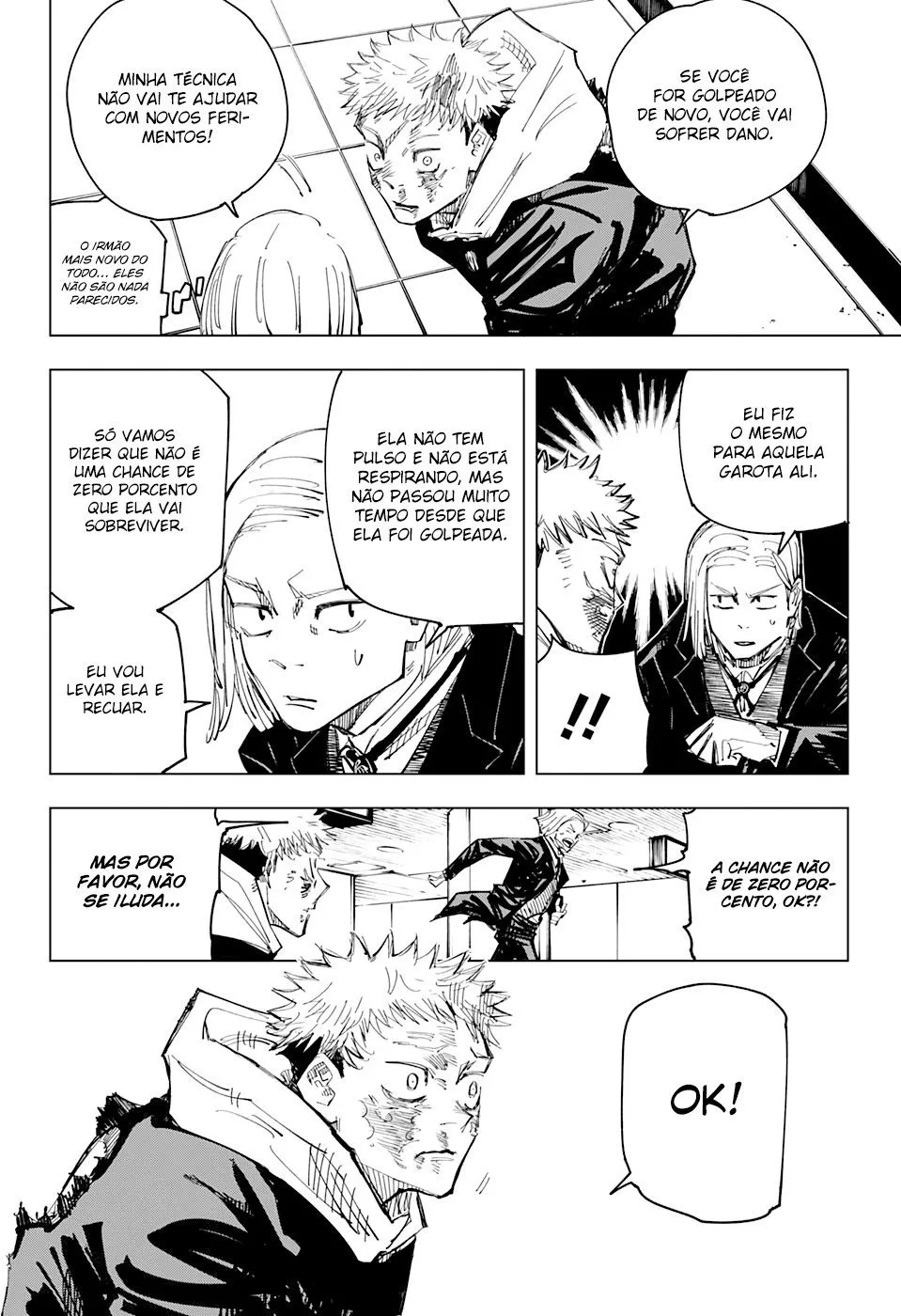 Jujutsu Kaisen — Cap. 127, pág. 13