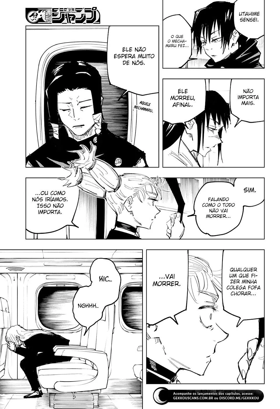 Jujutsu Kaisen — Cap. 128, pág. 8