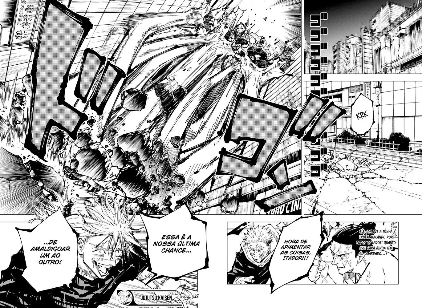 Jujutsu Kaisen — Cap. 128, pág. 17