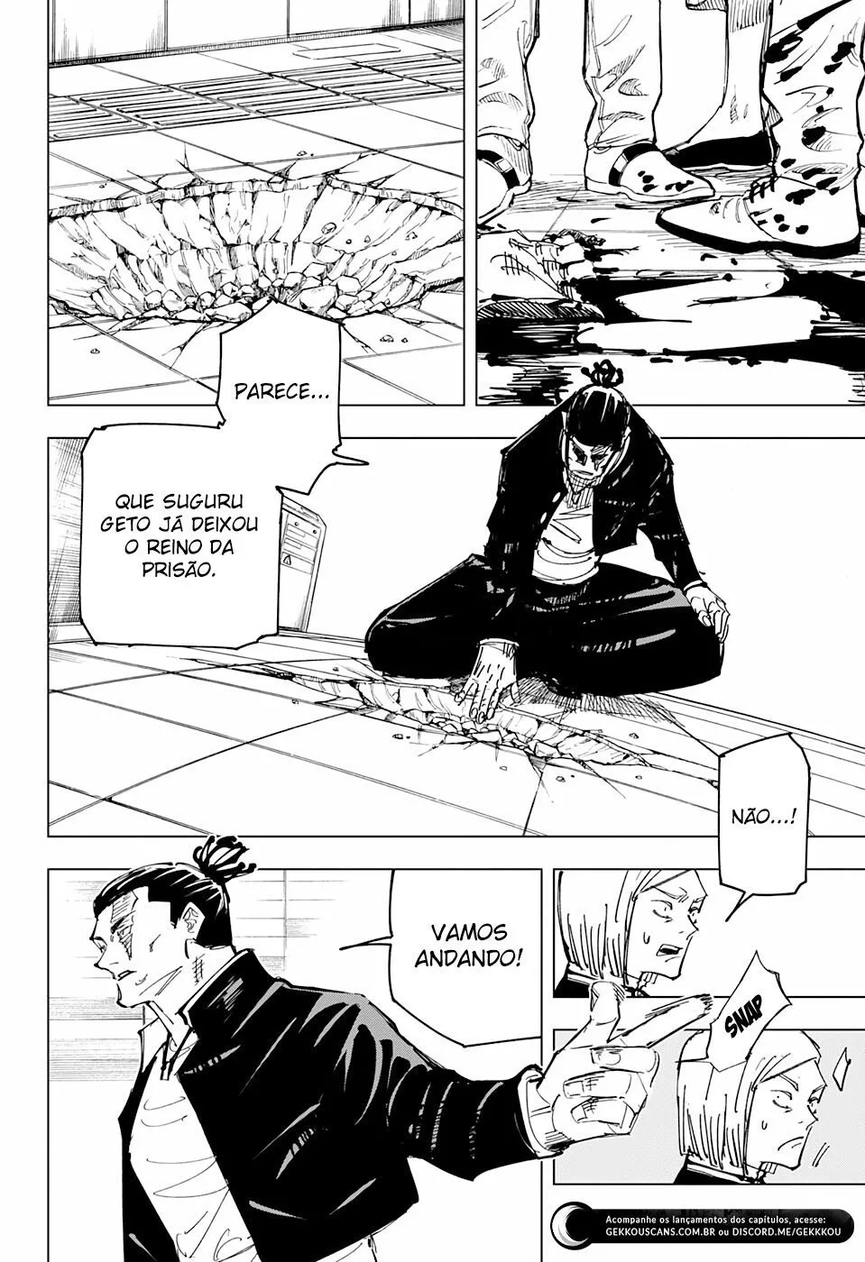 Jujutsu Kaisen — Cap. 133, pág. 3