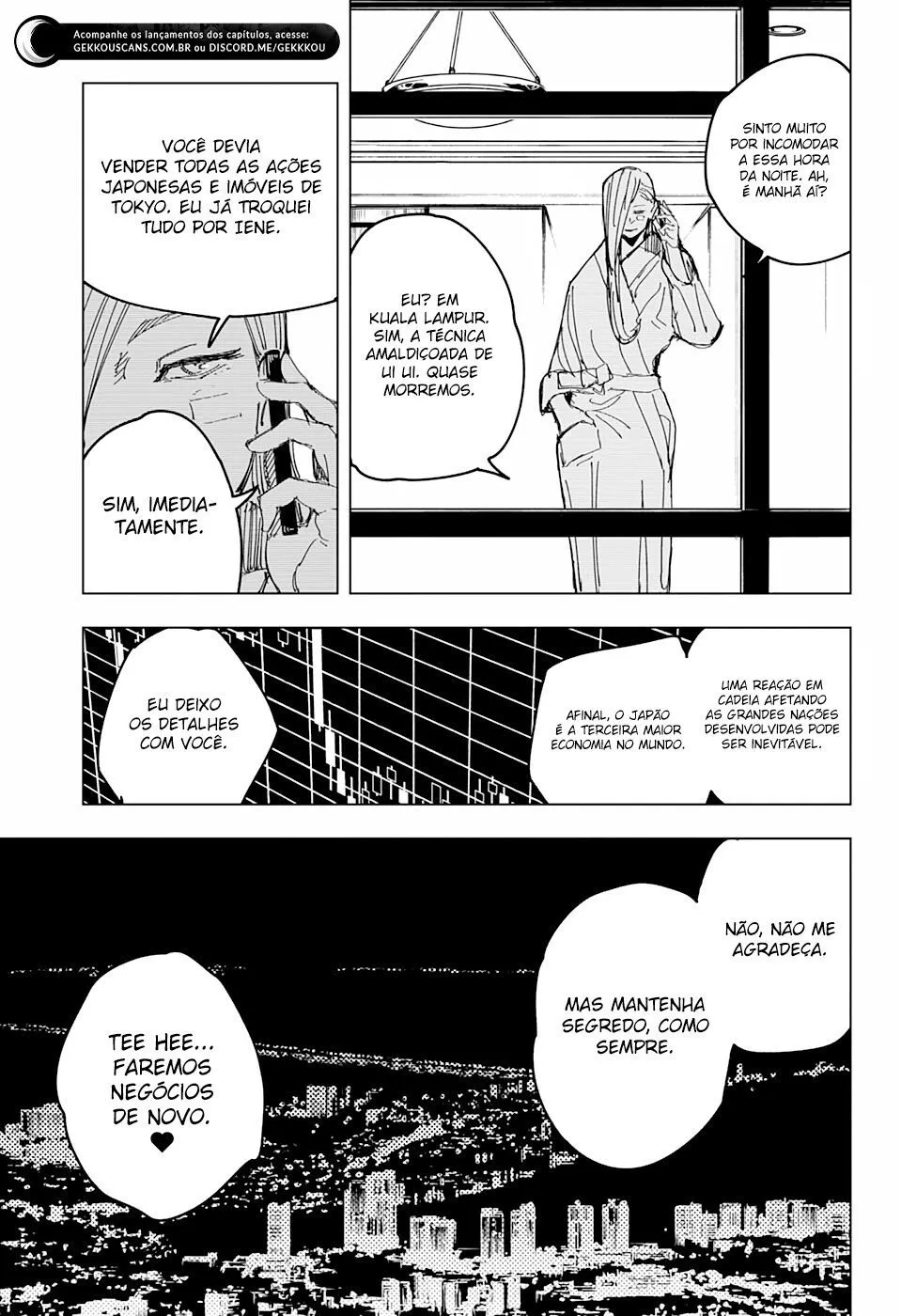 Jujutsu Kaisen — Cap. 133, pág. 8
