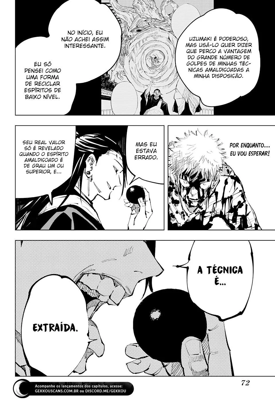 Jujutsu Kaisen — Cap. 134, pág. 3