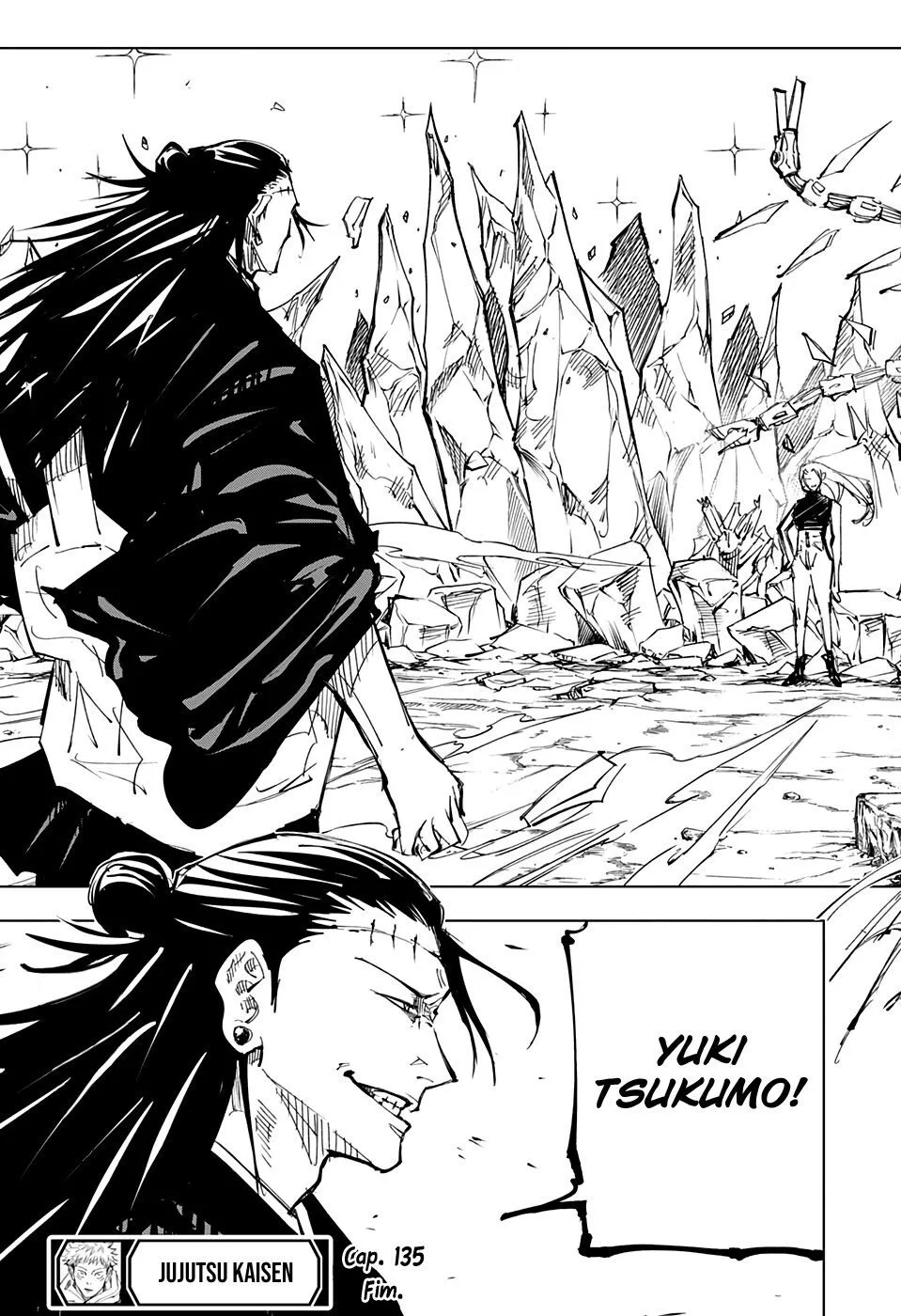 Jujutsu Kaisen — Cap. 135, pág. 18