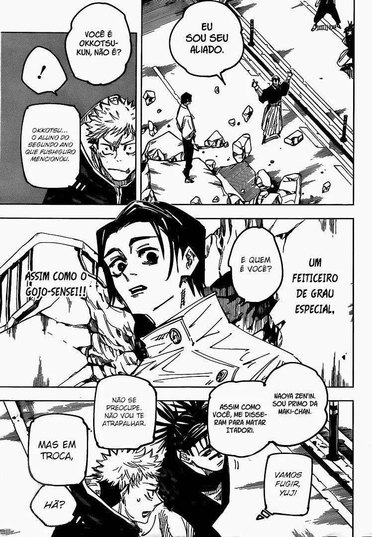 Jujutsu Kaisen — Cap. 140, pág. 7