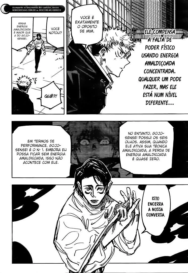 Jujutsu Kaisen — Cap. 140, pág. 18