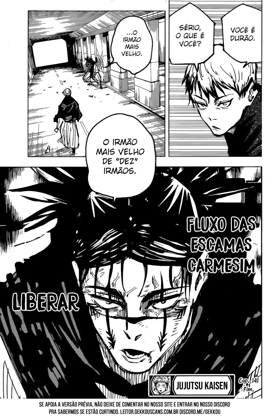 Jujutsu Kaisen — Cap. 141, pág. 20