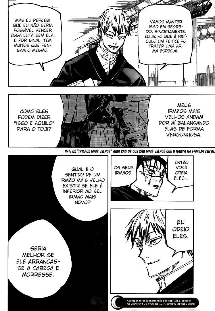 Jujutsu Kaisen — Cap. 142, pág. 8
