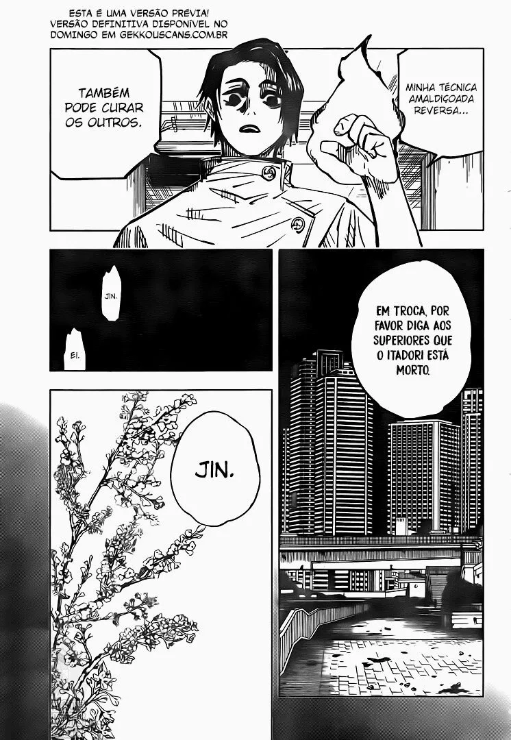 Jujutsu Kaisen — Cap. 143, pág. 5